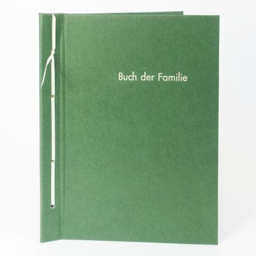 Stammbuch, Mappe für Familiendokumente