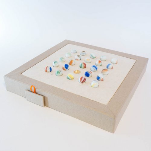 Brettspiel, Murmelspiel, Solitäre-Spiel