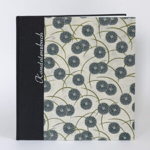 Kondolenzbuch Blumendekor