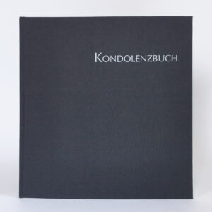 Kondolenzbuch mit Leineneinband